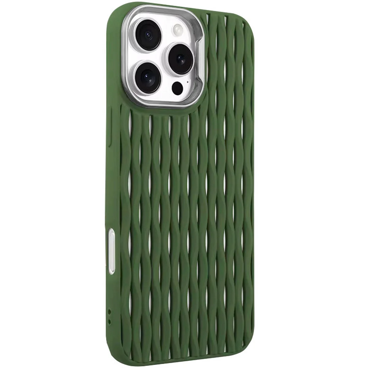 Чехол TPU Ribbio для Apple iPhone 16 Pro (6.3") Green