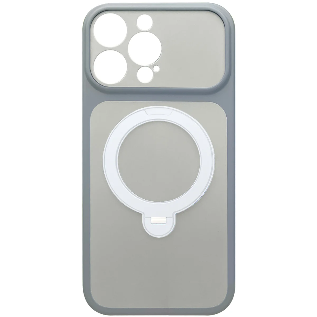 Чехол Ummi Full Camera with MagSafe HQ Ring для Apple iPhone 16 Pro (6.3") Grey