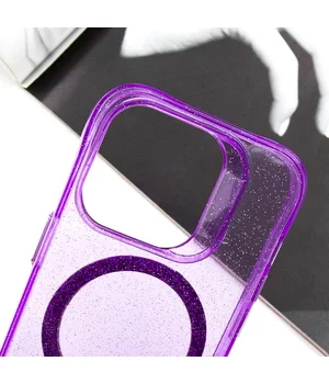 Чохол TPU Radiance with MagSafe для Apple iPhone 16 Pro (6.3") Purple