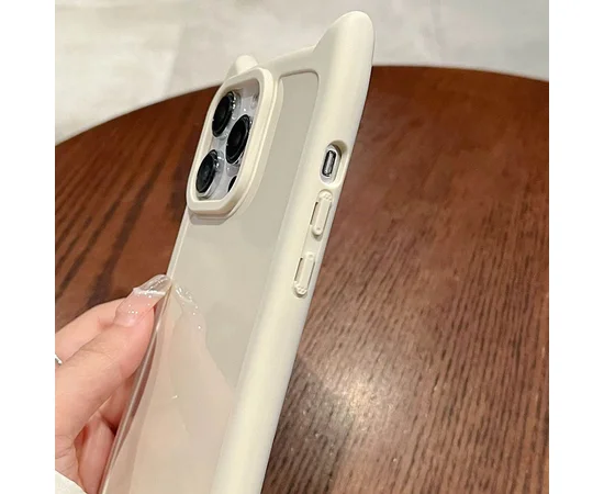 Чехол TPU Cat для Apple iPhone 16 Pro (6.3") Antique White