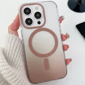 Чехол TPU+PC Phantom with MagSafe для Apple iPhone 16 Pro (6.3") Golden
