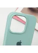 Чехол Silicone Case Full Protective (AA) для Apple iPhone 16 Pro (6.3") Бирюзовый / Beryl