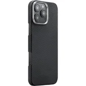 Чехол PC Carbon Protection Slim with MagSafe для Apple iPhone 16 Pro (6.3") Black