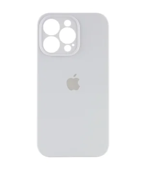 Чохол Silicone Case Full Camera Protective (AA) для Apple iPhone 16 Pro (6.3") Білий / White