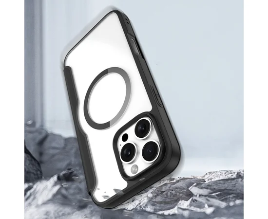 Чехол-книжка Dux Ducis Skin X Pro with MagSafe для Apple iPhone 16 Pro (6.3") Black