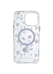 TPU+PC чохол Clear Garden with MagSafe для Apple iPhone 16 Pro (6.3") Cherry Petal