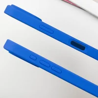 Чехол Silicone Case Full Protective (AA) для Apple iPhone 16 Pro (6.3") Синий / Capri Blue