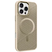 Чехол TPU+PC Carbon Mirage with MagSafe для Apple iPhone 16 Pro (6.3") Antique White