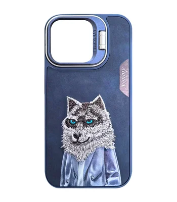 TPU+PC чохол Friends для Apple iPhone 16 Pro (6.3") Blue Wolf