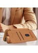 Шкіряний чохол-книжка Nillkin Qin Prop для Apple iPhone 16 Pro (6.3") Brown