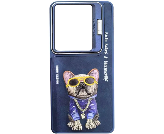 TPU+PC чехол Friends для Apple iPhone 16 Pro (6.3") Blue Dog