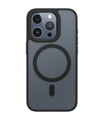 TPU+PC чохол Blueo Skin Friendly Frosted with MagSafe для Apple iPhone 16 Pro (6.3") Чорний