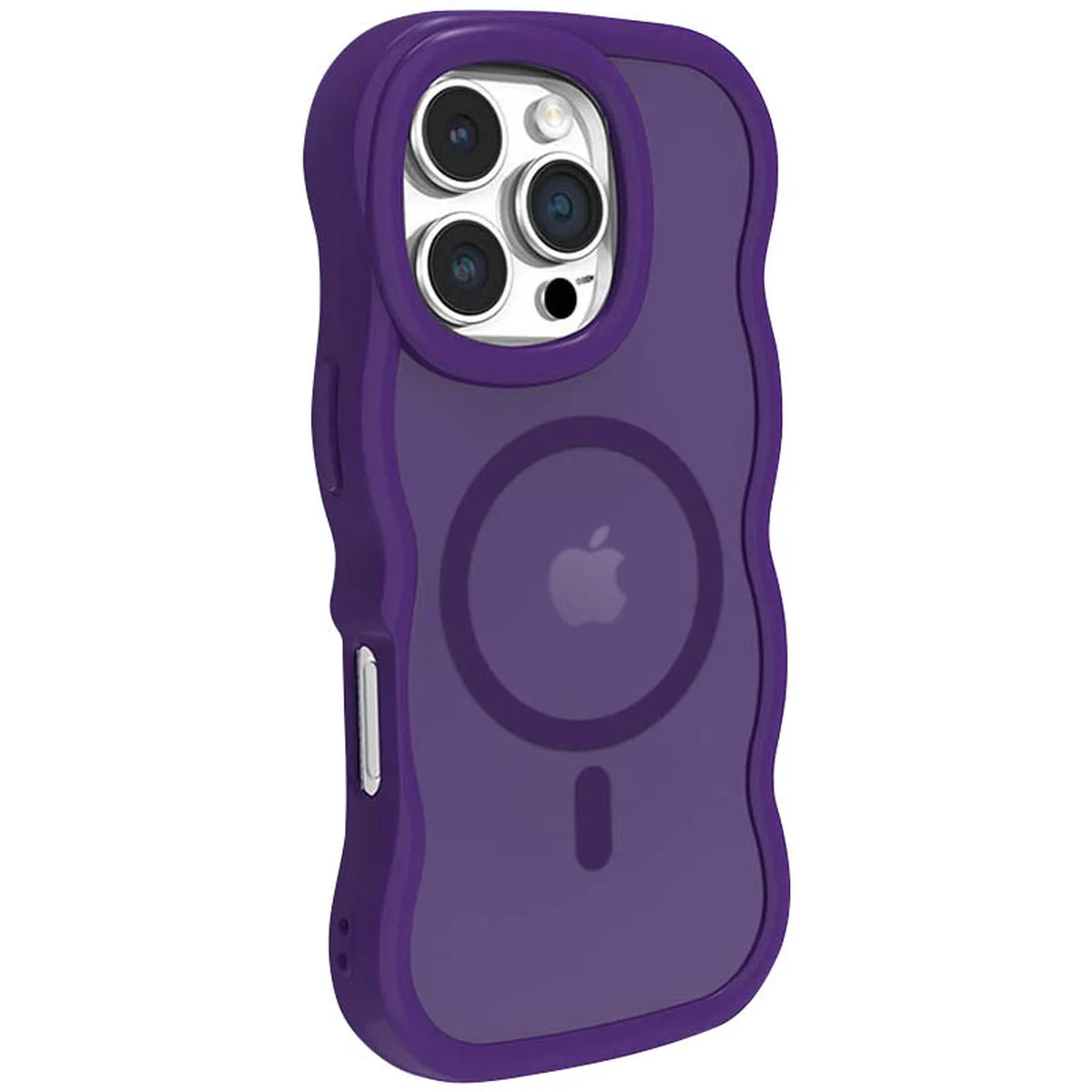 Чехол TPU+PC Undine with MagSafe для Apple iPhone 16 Pro (6.3") Purple