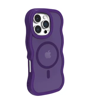 Чехол TPU+PC Undine with MagSafe для Apple iPhone 16 Pro (6.3") Purple