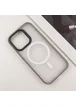 TPU+PC чохол Blueo Skin Friendly Frosted with MagSafe для Apple iPhone 16 Pro (6.3") Сірий