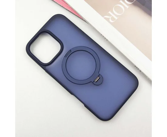 Чехол Ummi Colorful with MagSafe HQ Ring для Apple iPhone 16 Pro (6.3") Dark Blue