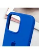 Чехол Silicone Case Full Protective (AA) для Apple iPhone 16 Pro (6.3") Синий / Capri Blue