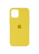 Чехол Silicone Case Full Protective (AA) для Apple iPhone 16 Pro (6.3") Желтый / Yellow
