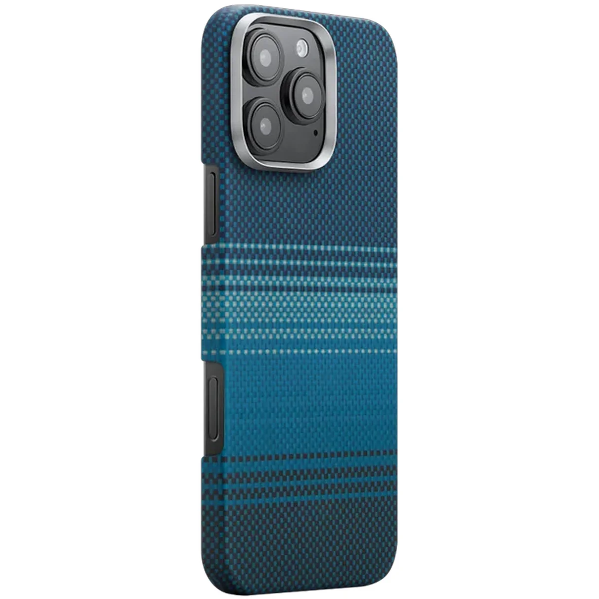 Чехол PC Carbon Protection Slim with MagSafe для Apple iPhone 16 Pro (6.3") Blue