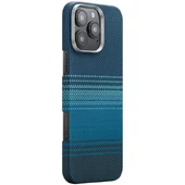 Чехол PC Carbon Protection Slim with MagSafe для Apple iPhone 16 Pro (6.3") Blue