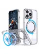 Чехол TPU+PC Empire with MagSafe and Ring для Apple iPhone 16 Pro (6.3") Clear