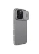 Карбоновая накладка Nillkin CamShield Pro для Apple iPhone 16 Pro (6.3") Titanium Gray