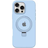 Чехол Silicone Case Full Protective with Ring для Apple iPhone 16 Pro (6.3") Blue