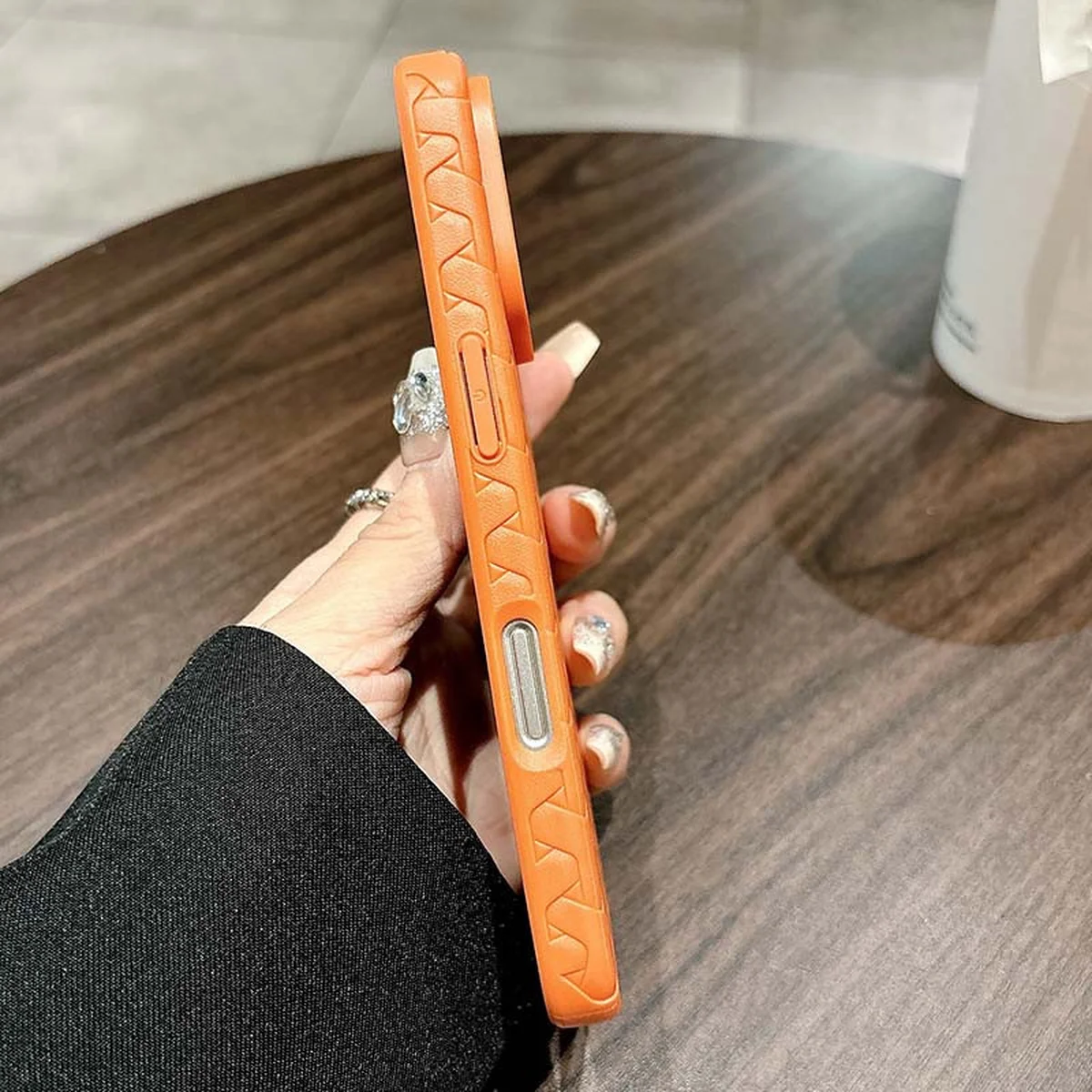 Чехол TPU Weaving для Apple iPhone 16 Pro (6.3") Orange