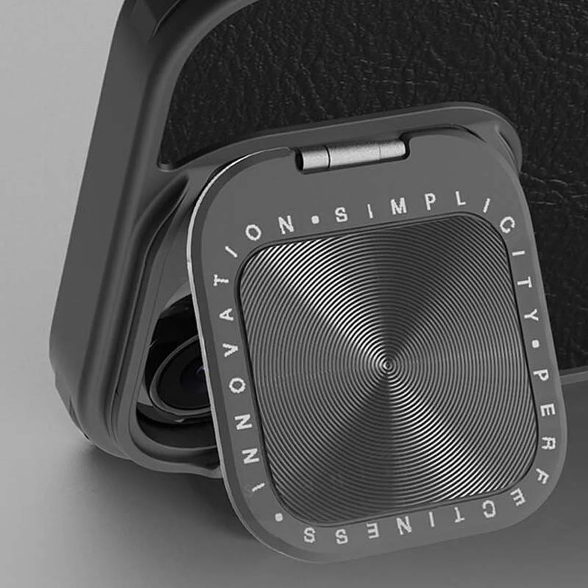 Кожаный чехол-книжка Nillkin Qin Prop для Apple iPhone 16 Pro (6.3") Black