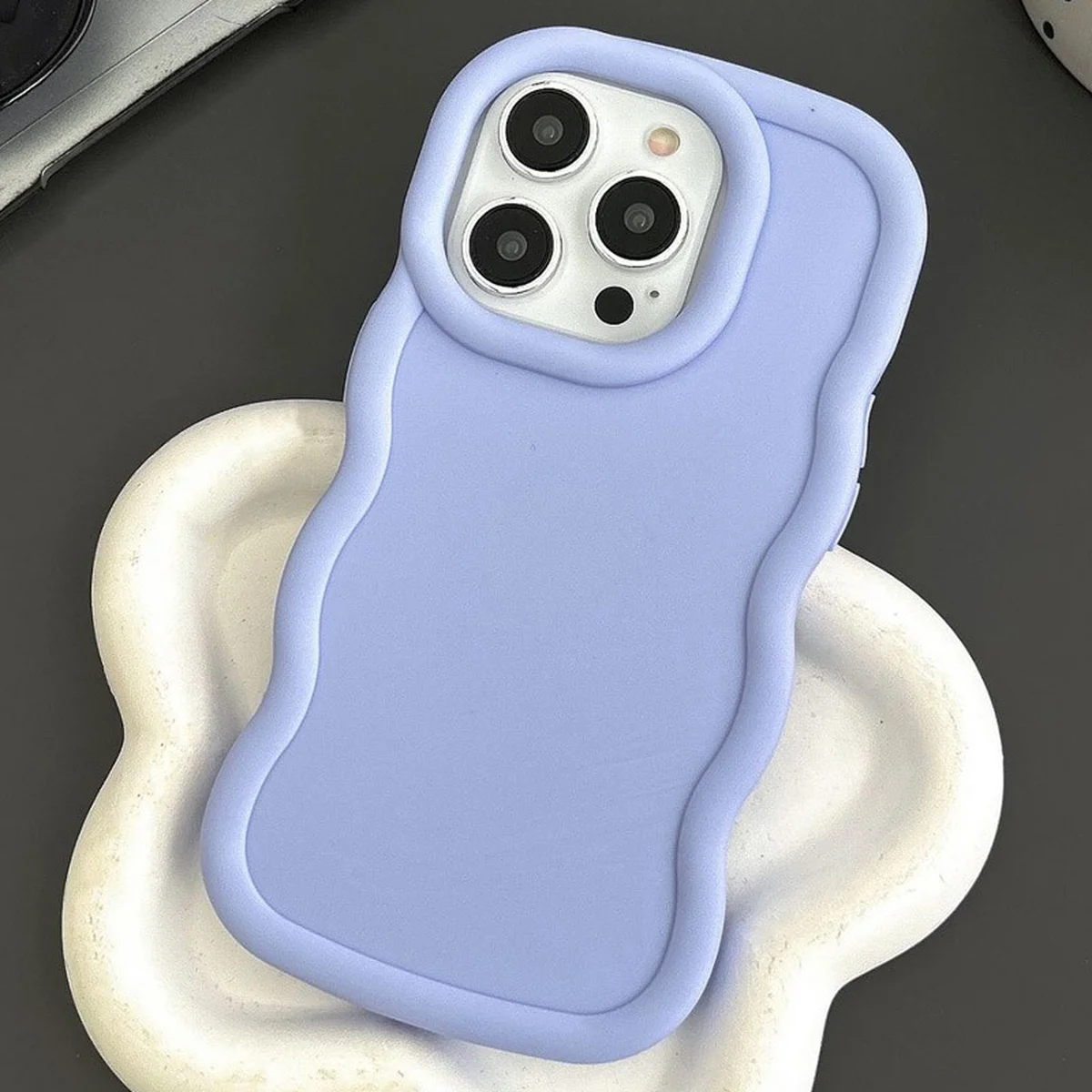 Чехол TPU Ripple для Apple iPhone 16 Pro (6.3") Lilac Blue
