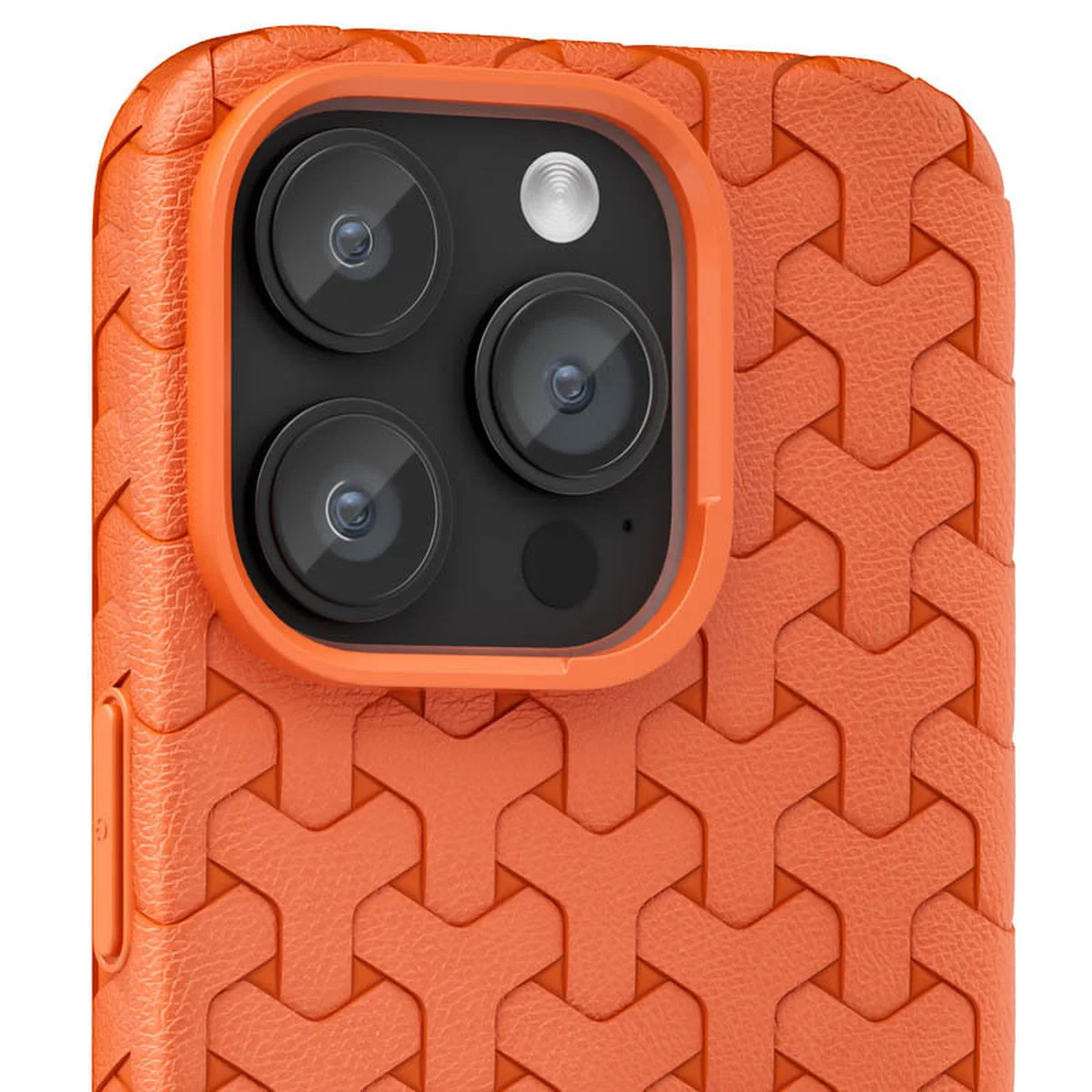Чохол TPU Weaving для Apple iPhone 16 Pro (6.3") Orange
