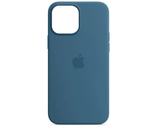 Чохол Silicone Case Full Protective (AA) для Apple iPhone 16 Pro (6.3") Синій / Blue Jay