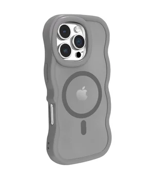 Чехол TPU+PC Undine with MagSafe для Apple iPhone 16 Pro (6.3") Grey