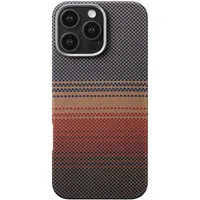 Чехол PC Carbon Protection Slim with MagSafe для Apple iPhone 16 Pro (6.3") Red