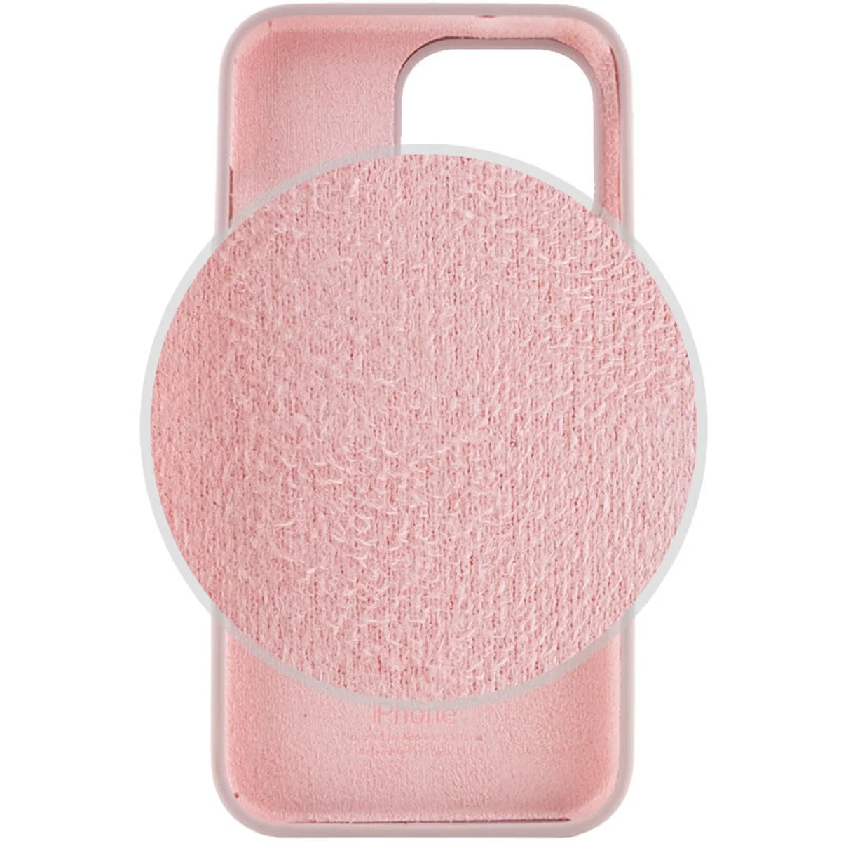 Чехол Silicone Case Full Protective (AA) для Apple iPhone 16 Pro (6.3") Серый / Lavender
