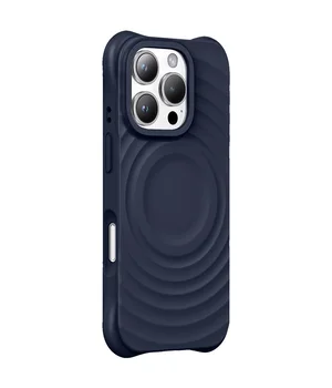 Чехол TPU Orbit with MagSafe для Apple iPhone 16 Pro (6.3") Dark Blue