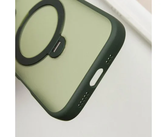 Чехол Ummi Colorful with MagSafe HQ Ring для Apple iPhone 16 Pro (6.3") Green