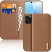 Чехол-книжка Dux Ducis Hivo для Apple iPhone 16 Pro (6.3") Brown