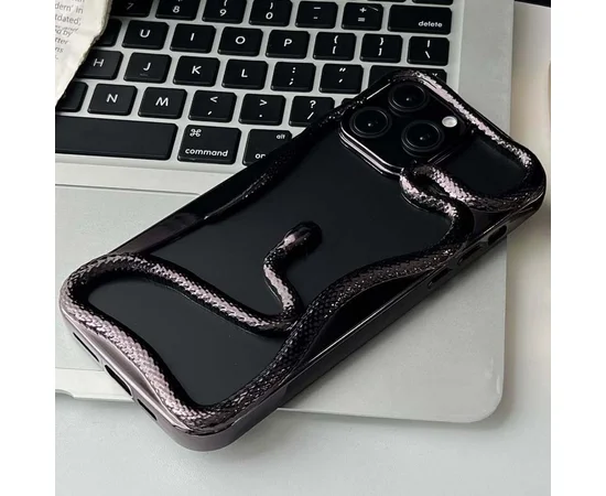 TPU чехол Snake для Apple iPhone 16 Pro (6.3") Black