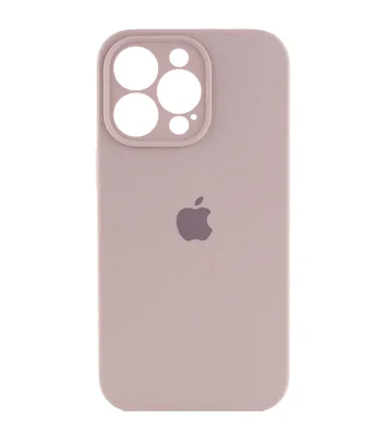 Чохол Silicone Case Full Camera Protective (AA) Apple iPhone 16 Pro (6.3") Сірий / Lavender