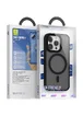 TPU+PC чехол Blueo Skin Friendly Frosted with MagSafe для Apple iPhone 16 Pro (6.3") Черный