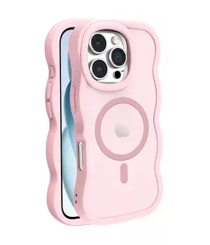 Чехол TPU+PC Undine with MagSafe для Apple iPhone 16 Pro (6.3") Pink