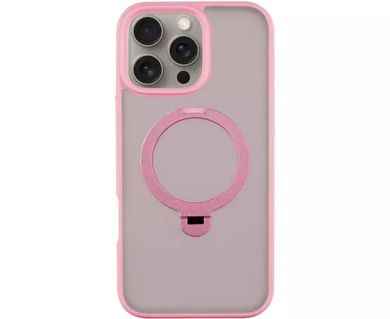 Чохол Ummi Colorful with MagSafe HQ Ring для Apple iPhone 16 Pro (6.3") Pink