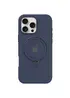Чехол Silicone Case Full Protective with Ring для Apple iPhone 16 Pro (6.3") Dark Blue
