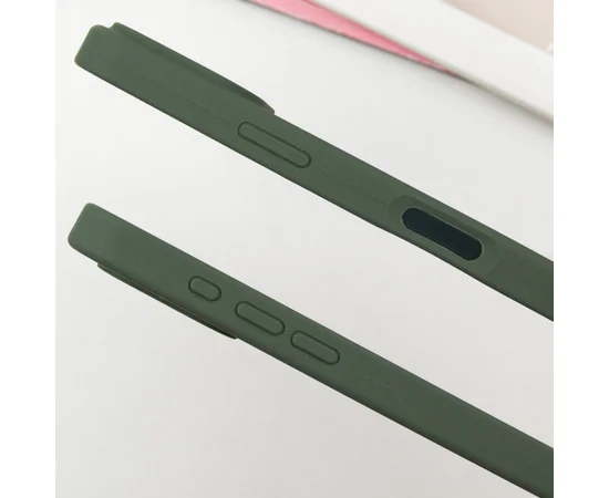 Чохол Silicone Case Full Protective (AA) для Apple iPhone 16 Pro (6.3") Зелений / Cyprus Green