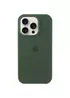 Чехол Silicone Case Full Protective (AA) для Apple iPhone 16 Pro (6.3") Зеленый / Cyprus Green