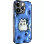 TPU+PC чехол Prisma Fluffie для Apple iPhone 16 Pro (6.3") Pusheen