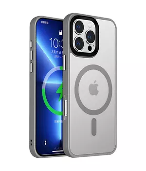 Чехол Ummi Colorful with MagSafe для Apple iPhone 16 Pro (6.3") Серый / Grey