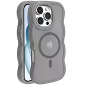 Чохол TPU+PC Undine with MagSafe для Apple iPhone 16 Pro (6.3") Grey