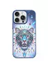 Чехол TPU+PC Crystal Hunt with MagSafe для Apple iPhone 16 Pro (6.3") Blue